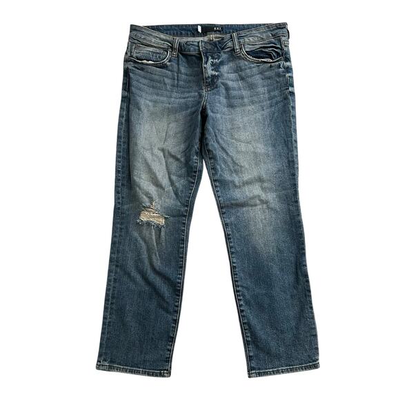 KUT from the Kloth medium wash Catherine ankle straight leg jeans size 12 - Picture 1 of 11